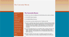 Desktop Screenshot of convexitymaven.com